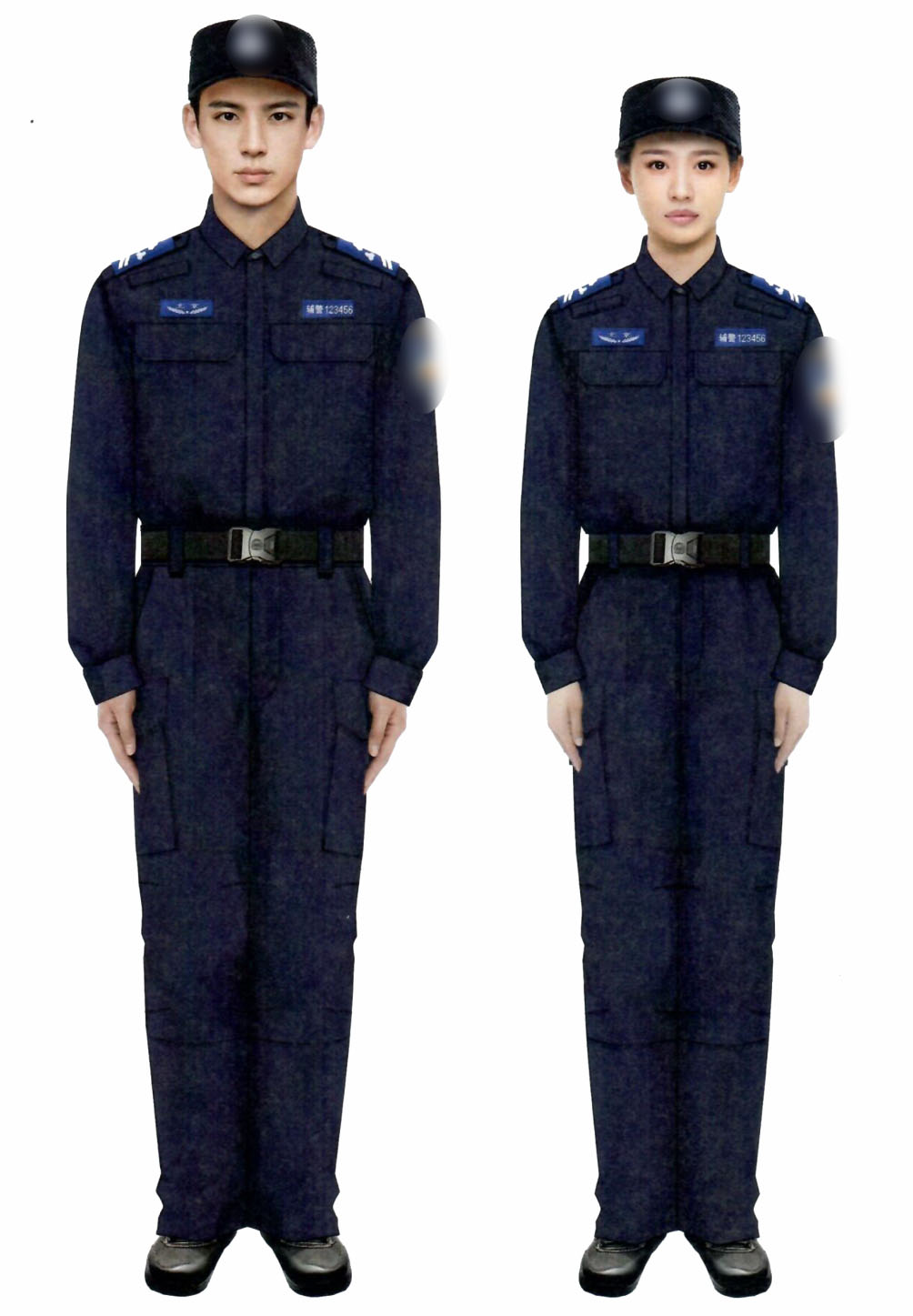 辅警夏作训服 
