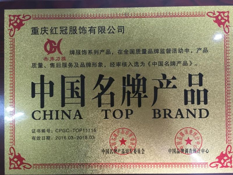 中国名牌产品 